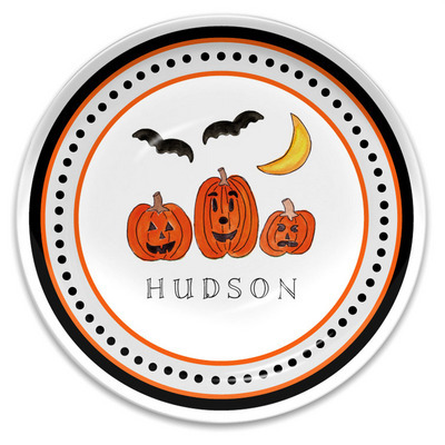 Haunted Halloween Childen's Plate